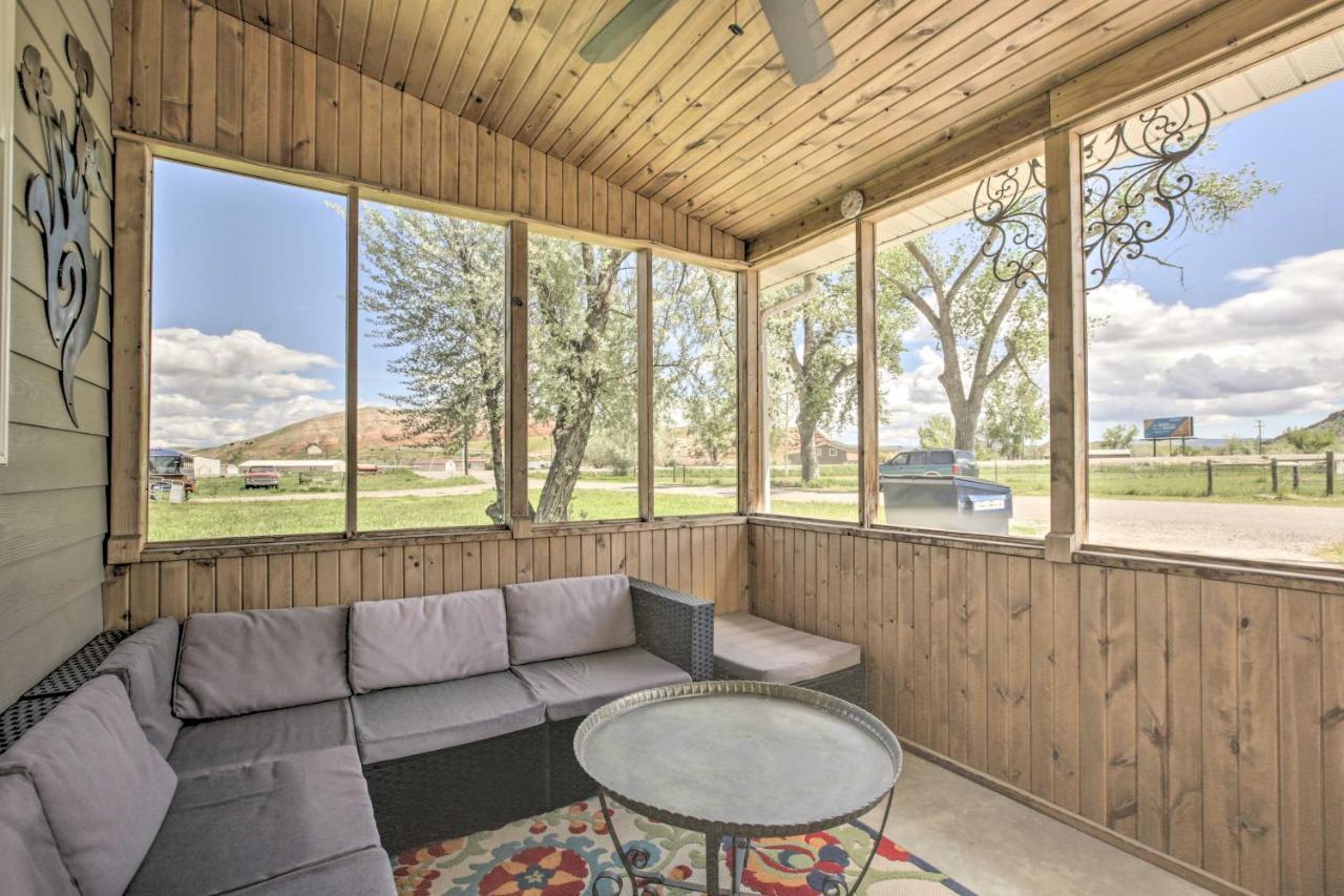 Idyllic Gem Screened Porch, Half Mi To River! Thermopolis Εξωτερικό φωτογραφία